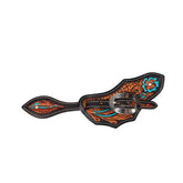 Buckaroo Turquoise Accent Spur Straps - Ladies